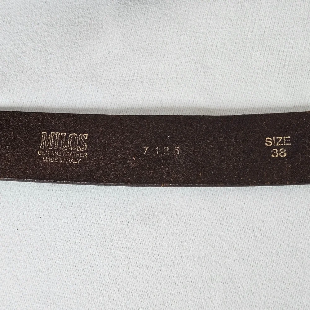 Milos genuine leather